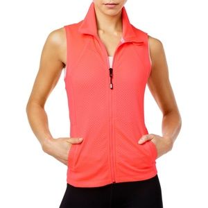 NWT Womens Tommy Hilfiger Sport Active Zip Mesh